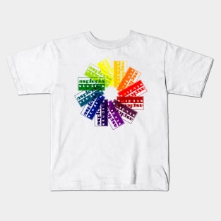 Asplenia Studios Color Wheel Kids T-Shirt